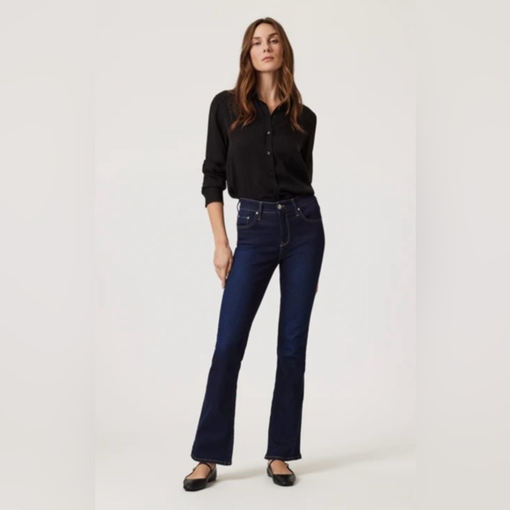 MAVI The Ashley Mid-rise Boot Leg Jean